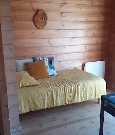 Les Cigales Magnifique Maison En Bois Avec Piscine Villa *