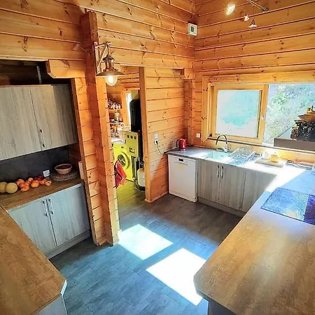 Les Cigales Magnifique Maison En Bois Avec Piscine * Portel-des-Corbieres