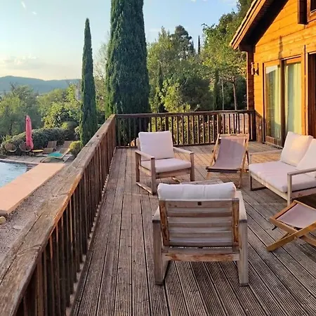 Villa Les Cigales Magnifique Maison En Bois Avec Piscine Portel-des-Corbieres