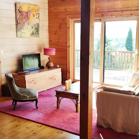 Villa Les Cigales Magnifique Maison En Bois Avec Piscine *