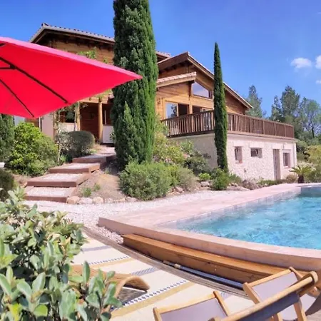 Les Cigales Magnifique Maison En Bois Avec Piscine Villa Portel-des-Corbieres